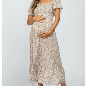 Floral Maternity Dress